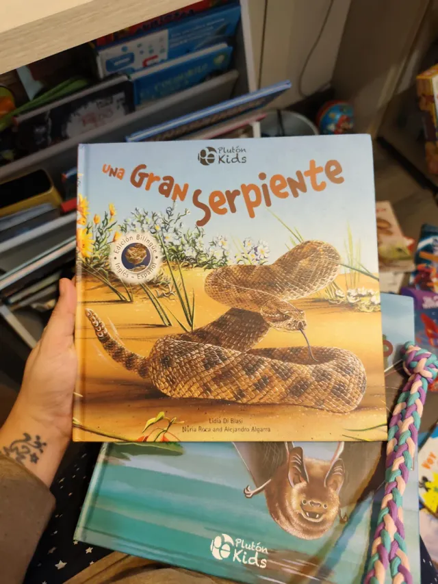 Una gran serpiente