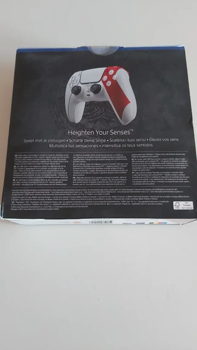 DualSense God of War nuovo sigillato PS5