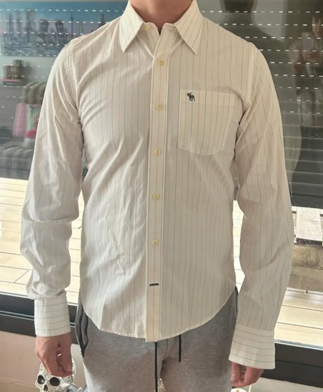 Camisa Abercrombie & Fitch Rayas