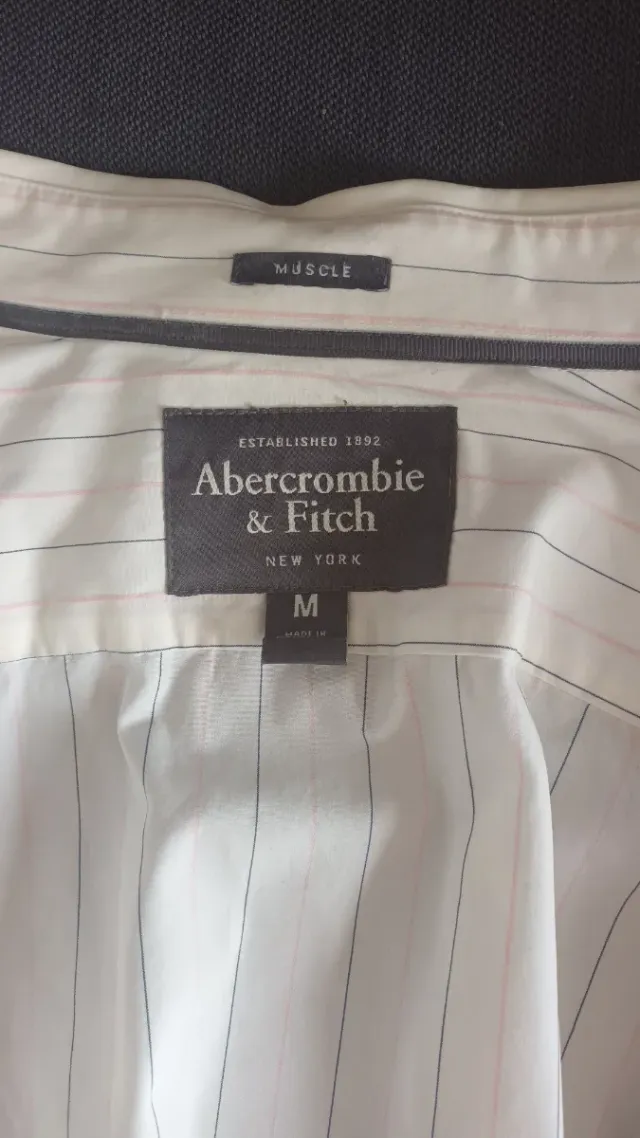 Camisa Abercrombie & Fitch Rayas