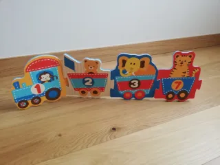 Alfombra acolchada infantil puzzle