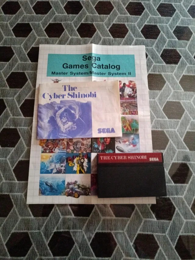 SEGA The Cyber Shinobi Action