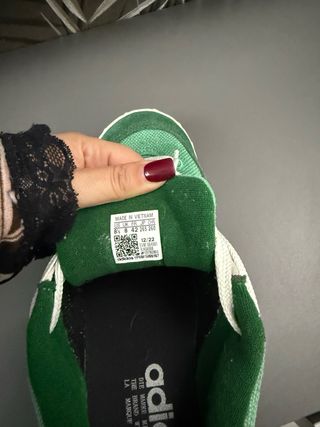 Scarpe Adidas Verdi e Bianche