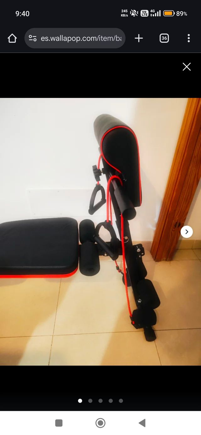 Banco de ejercicios multifuncional