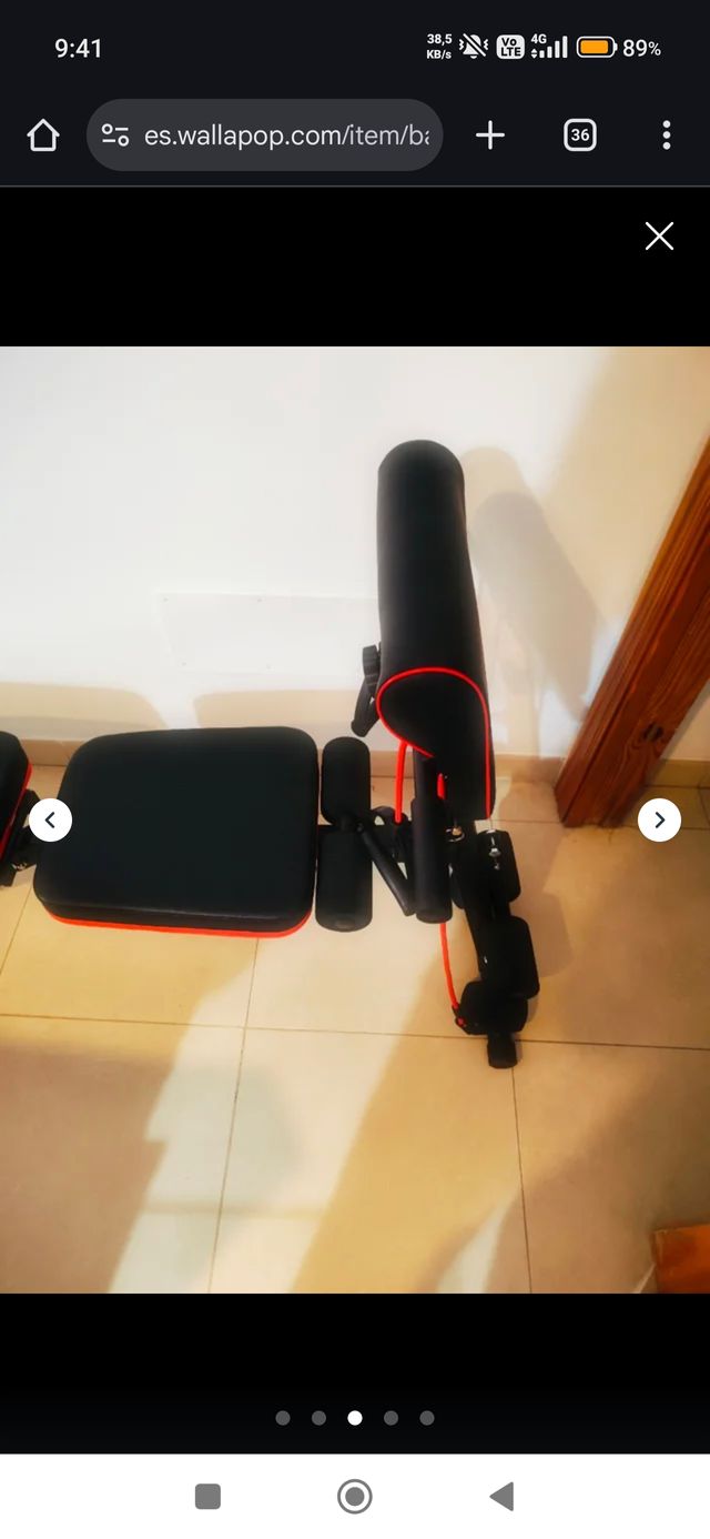 Banco de ejercicios multifuncional