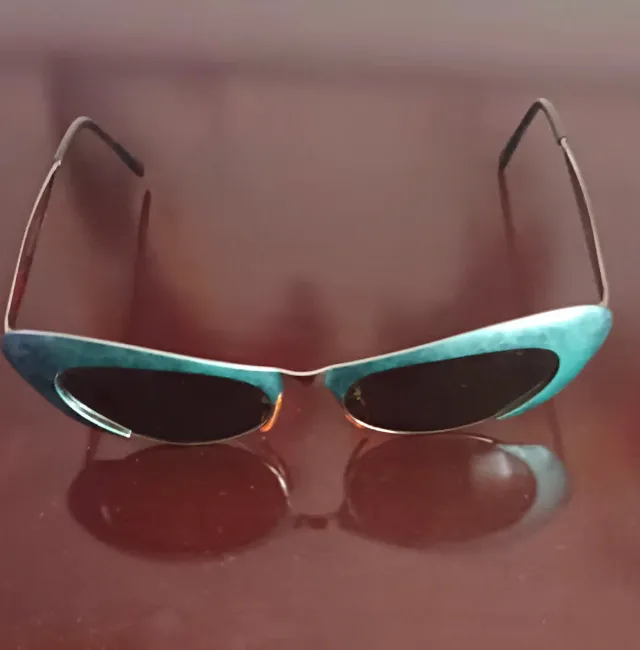 Gafas de sol Concert azules y plateadas