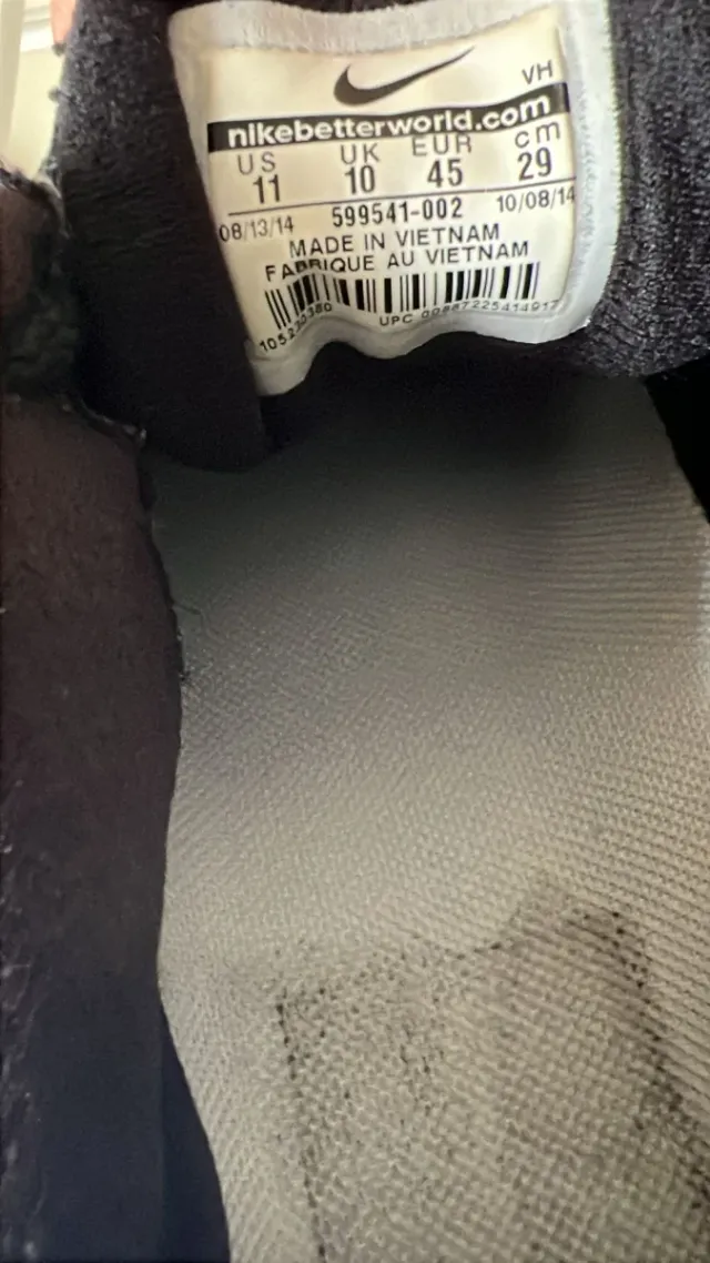 Nike Dual Fusion Scarpe Uomo Nero Grigio