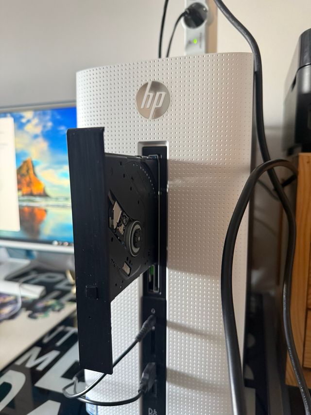 Ordenador HP Blanco y Negro