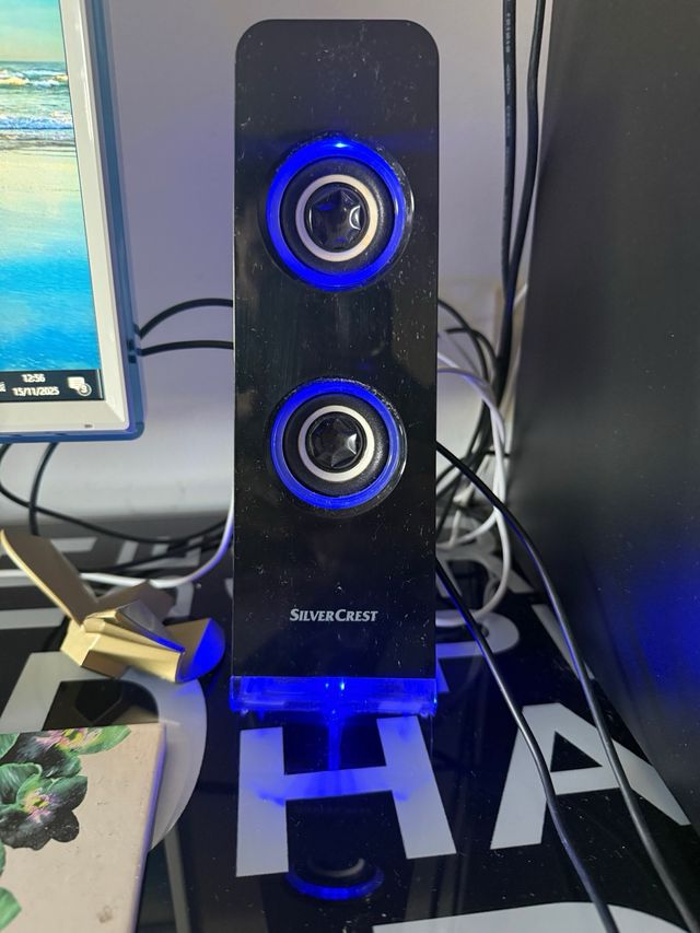 Ordenador HP Blanco y Negro