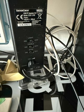 Ordenador HP Blanco y Negro