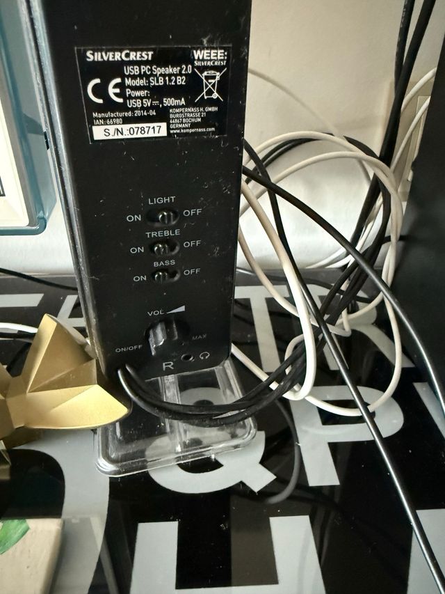 Ordenador HP Blanco y Negro