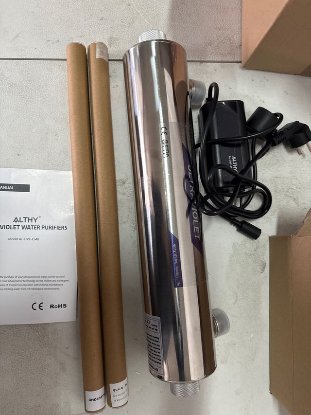 Sterilizzatore UV per Acqua ALTHY AL-UVF-F548