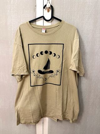 Camiseta unisex Mística Fases Lunares Algodón XL