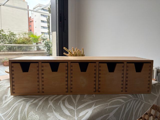 Mueble Almacenaje IKEA 5 Cajones Madera