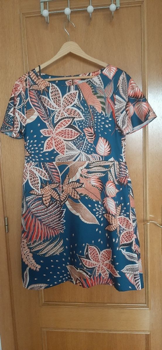 Vestido estampado Truco talla M