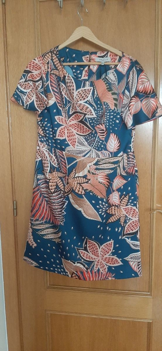 Vestido estampado Truco talla M