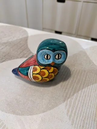 Lote figuras de búhos decorativos