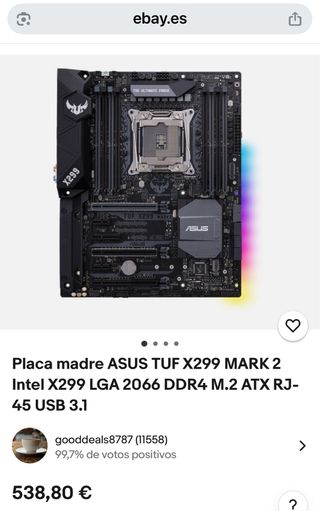 Placa Base ASUS TUF X299 MARK 2