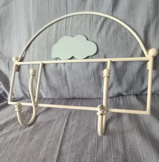 Lámpara de techo colgante y percha