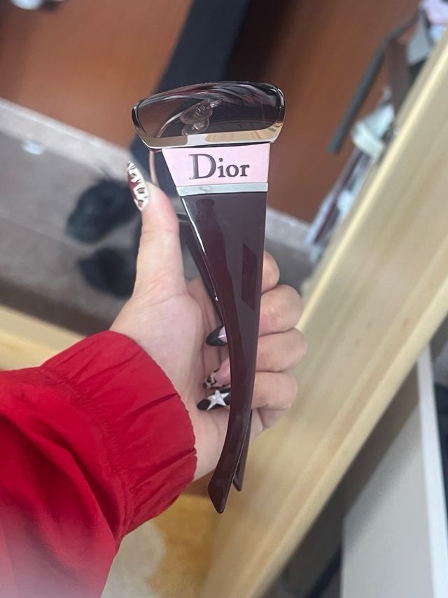 Gafas de Sol Dior Marrón y Plateadas