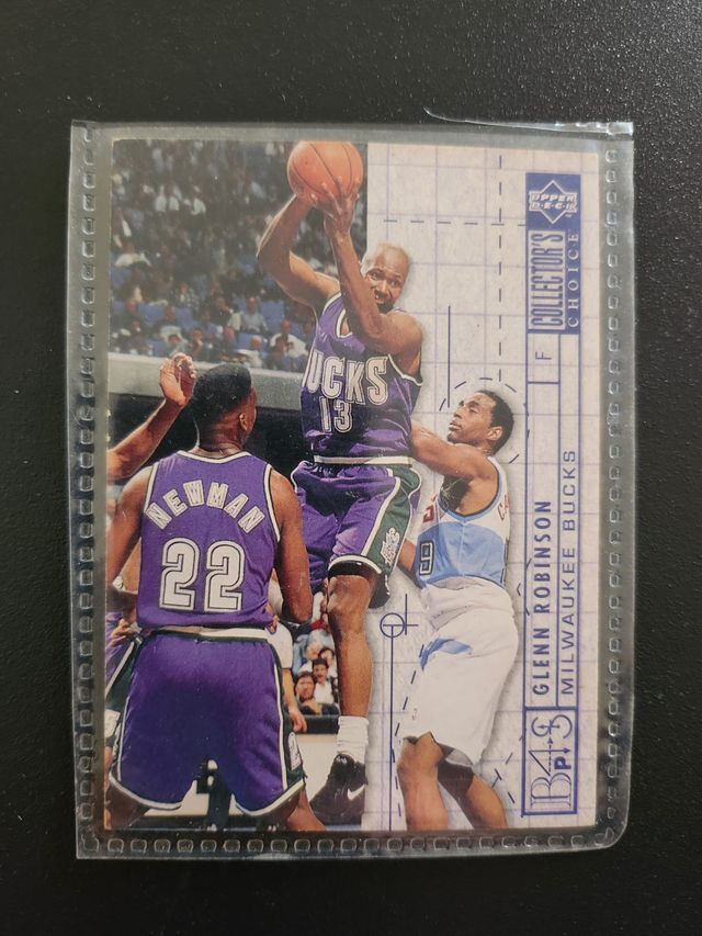 Tarjeta Glenn Robinson Milwaukee Bucks 1997-98