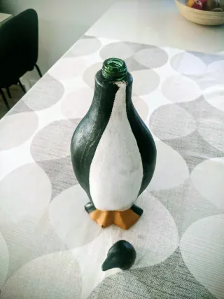 Figura pingüino decoración