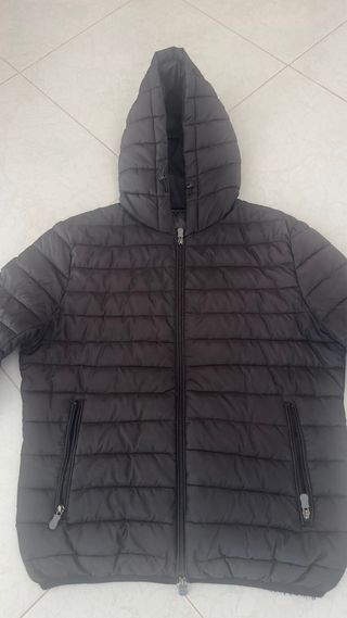 Giubbotto invernale tipo bomber nero