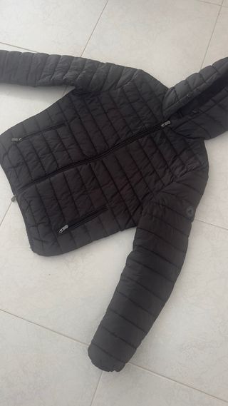 Giubbotto invernale tipo bomber nero