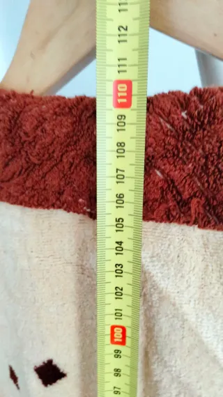 Bata Albornoz Vintage Algodón T.12