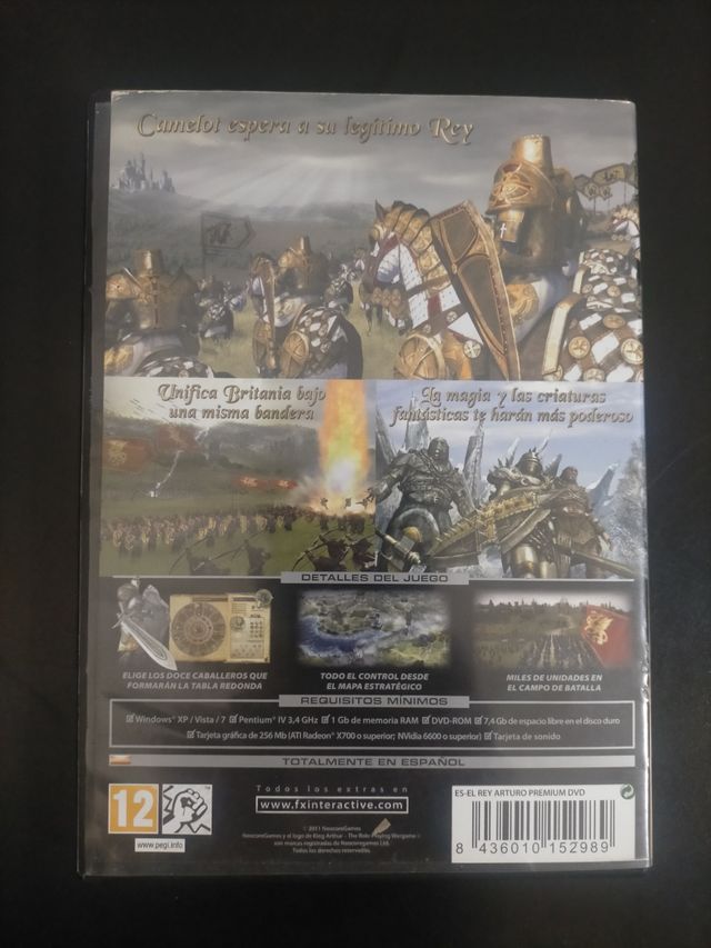 El Rey Arturo PC DVD FX Interactive