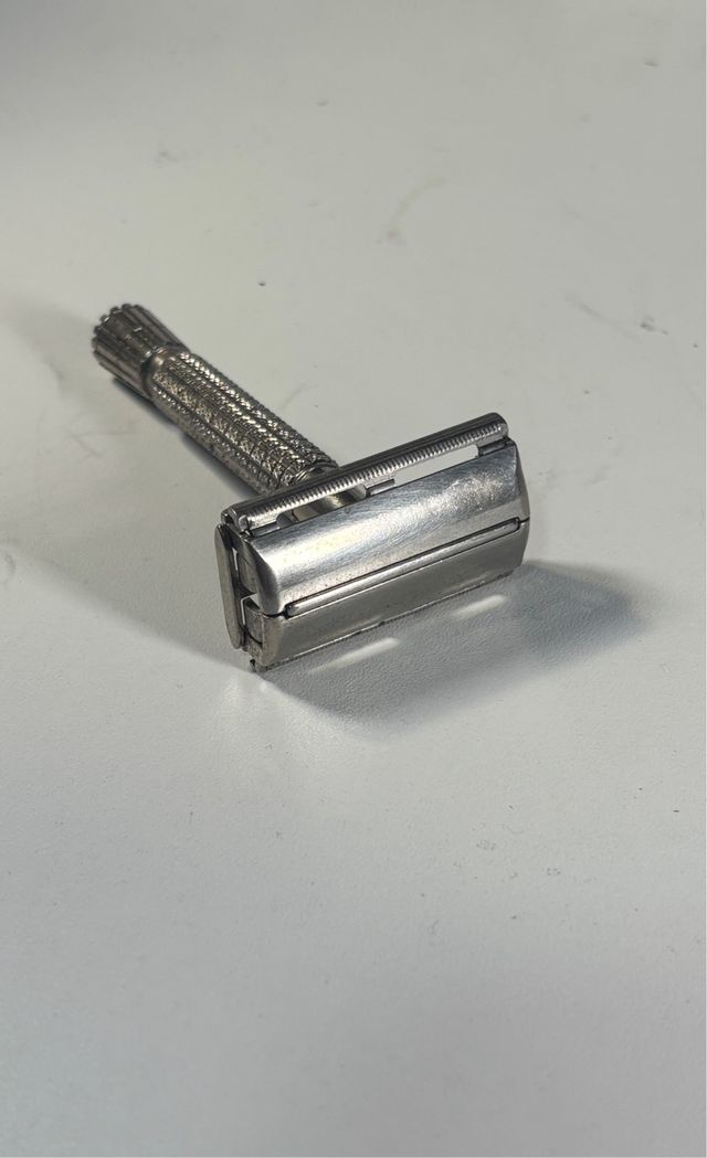 Maquinilla Afeitar Antigua Gillette Rocket Plata
