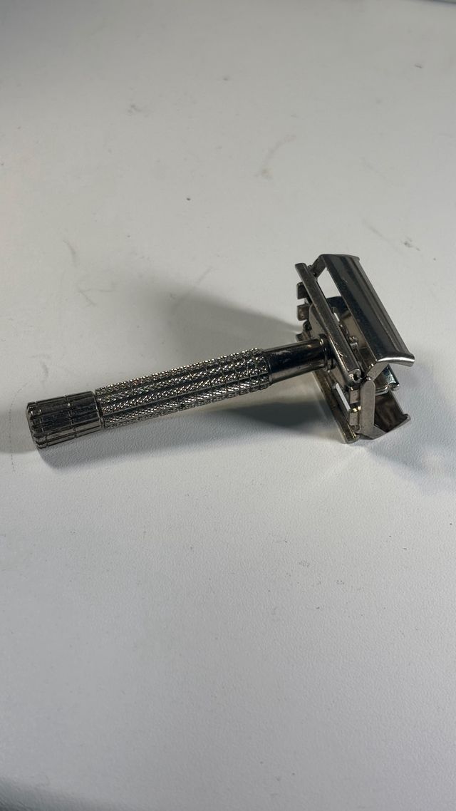 Maquinilla Afeitar Antigua Gillette Rocket Plata