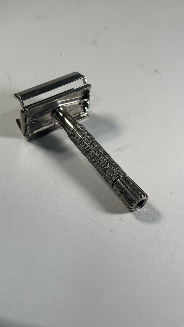 Maquinilla Afeitar Antigua Gillette Rocket Plata