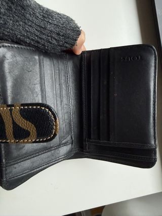 Monedero Tous Negro y Marrón