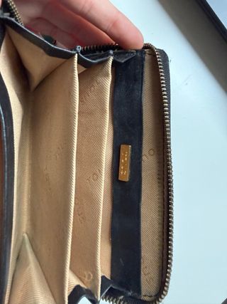 Monedero Tous Negro y Marrón