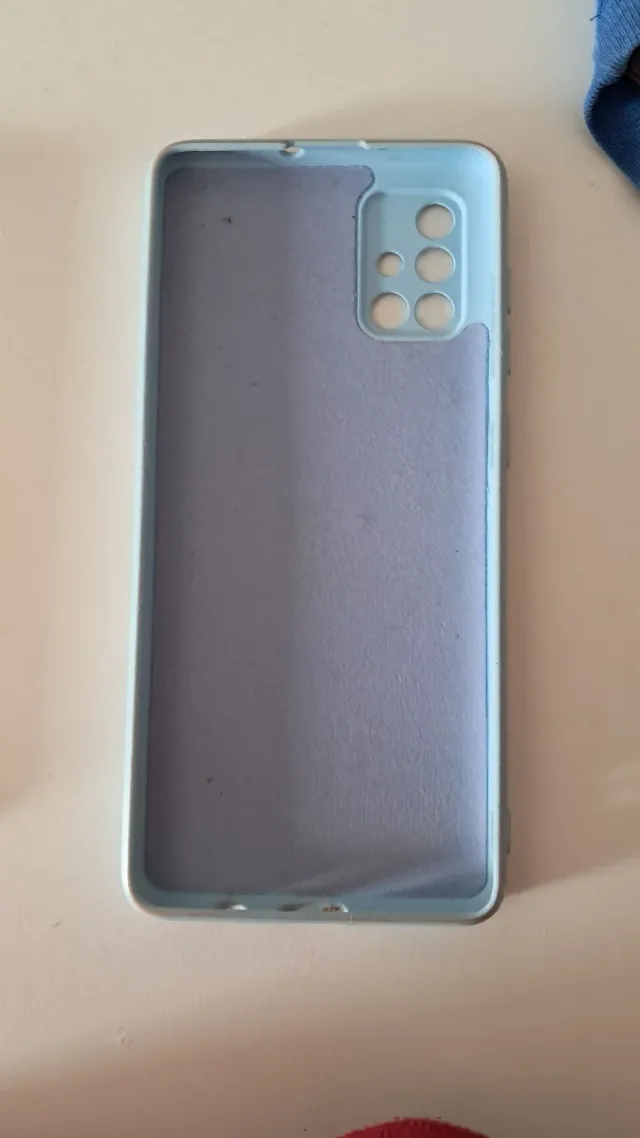 Funda Samsung A71 azul