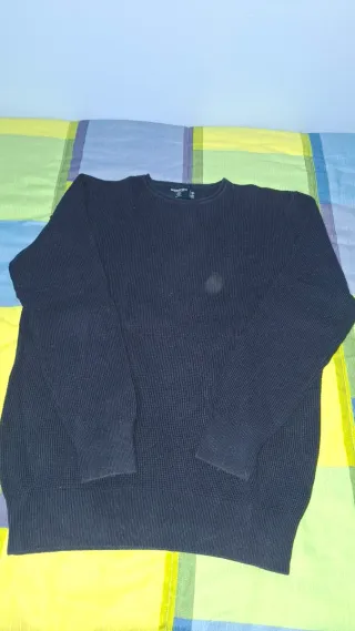 Jersey Azul Oscuro Manga Larga