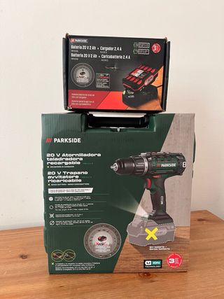 Taladro Atornillador Parkside 20V