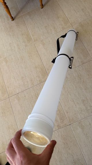 Tubo portaplanos extensible