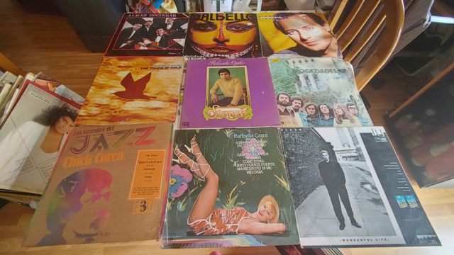 lote de 268 vinilos,recoger en marid o enviar agen