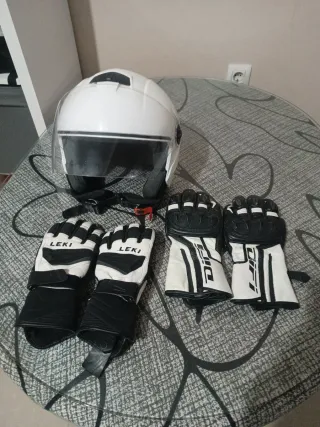 Chaqueta de cuero para mujer talla 42