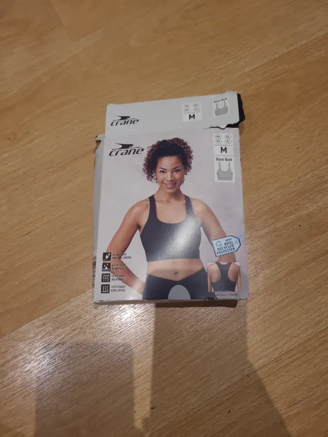 Sujetador deportivo Crane Negro Talla M