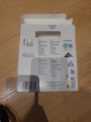 Sujetador deportivo Crane Negro Talla M