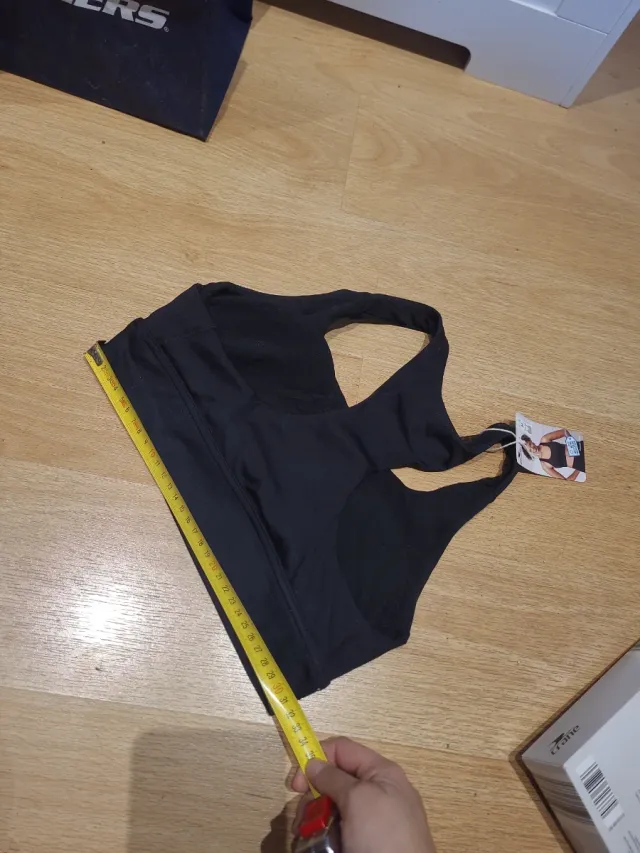 Sujetador deportivo Crane Negro Talla M