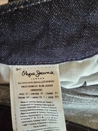 Pantalones Pepe Jeans Talla 31W x 32L
