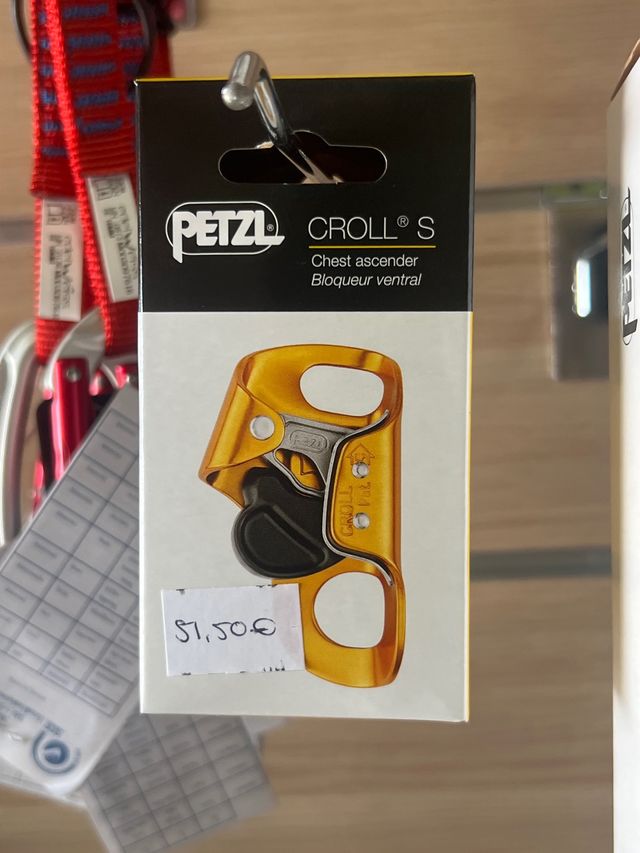 Petzl Croll S Ascendedor Pecho