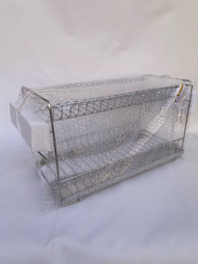 Escurreplatos Acero Inoxidable 2 Niveles