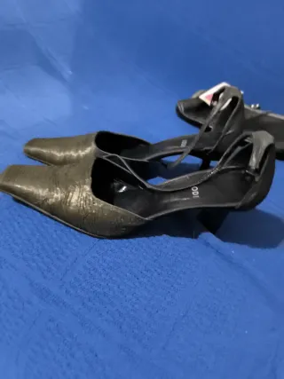 LODI Zapatos y Bolso Fiesta Negro/Dorado