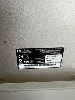 Iomega UltraMax PRO Disco Duro Externo