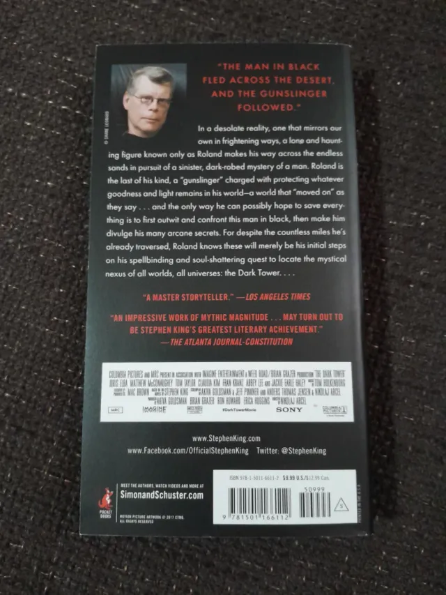 The Dark Tower I (MTI): The Gunslinger (1)